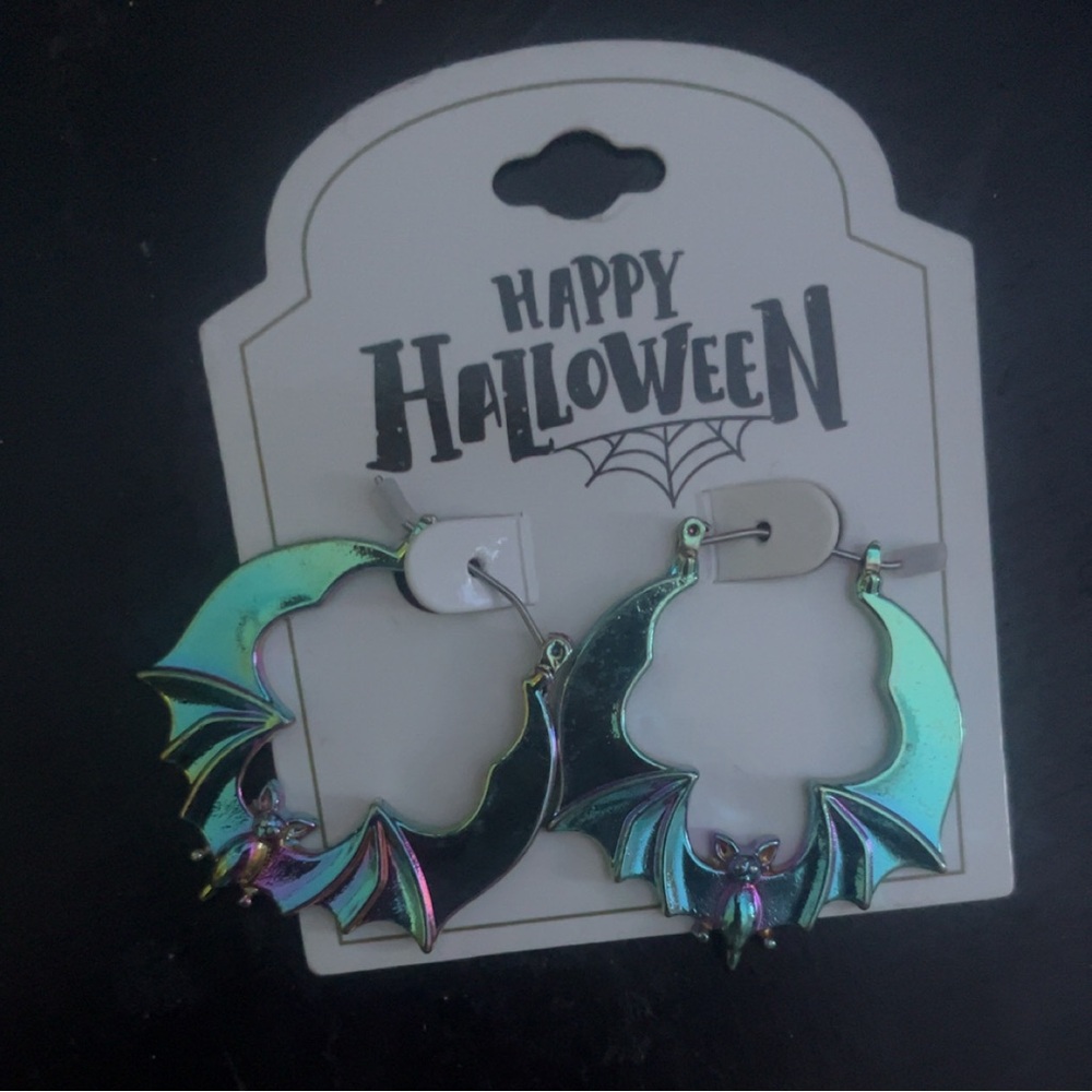 Bat earrings